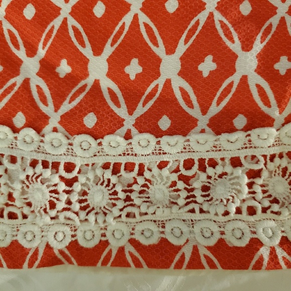 Red and White Dress Maggie & Zoe Girls Size 5 - Picture 4 of 6